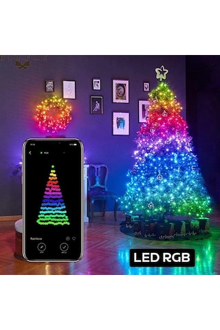 Ally 5mt 50 Led Rgb Bluetooth Telefonla Kontrol Edilen Usb Led Lamba İos-android- 5775
