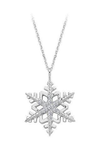 Sirius Pırlanta Kar Tanesi Kolye 0806P0025