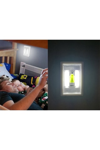 Pilli Led Lamba Anahtarlı-Mıknatıslı-Pil Dahil Troy 28903