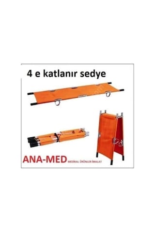 Portatif Sedye 4 'e Katlanır
