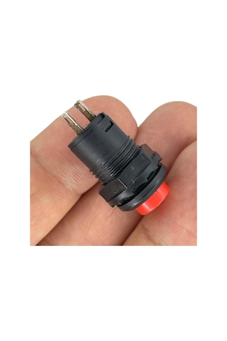 Ic-185d Buton Yuvarlak Plastik Kalıcı 12mm 2p