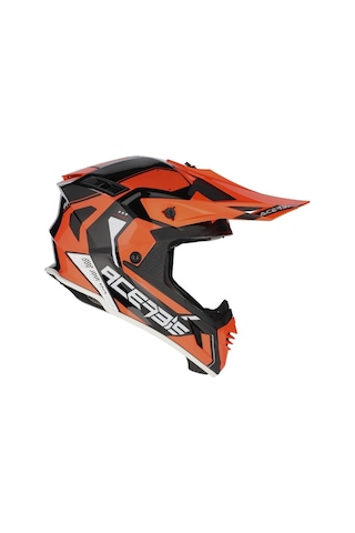 Acerbis X-track 22-06 Kask Turuncu Siyah