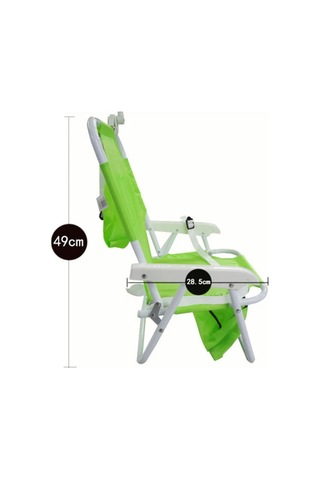 Çocuk Plaj Sandalyeleri Şemsiye İle Dış Mekan Mobilyası Plaj Çok Renkli