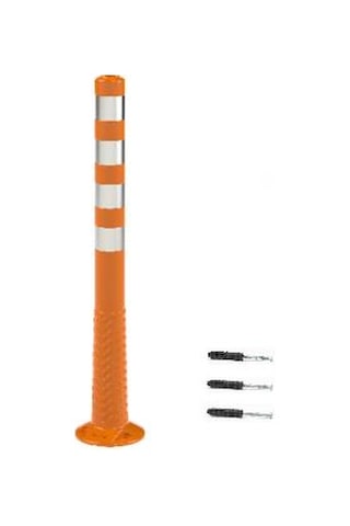 Turuncu Renk Otopark Düzenleyici 100 Cm Eco Delinatör Zeplin
