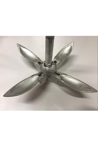 Enzh Online Marin Galvaniz Şemsiye Çıpa Çapa Katlanır 1.5 Kg Boy 31cm Kanat 13 Cm