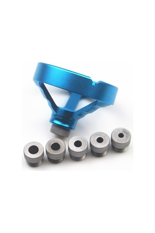 Ccgloball 1 Takım Alüminyum Alaşımlı 90 Derece Matkap Kılavuzu 5/6/7/8/9/10mm Matkap Ucu Delik Konumlandırıcı Kelepçe Menteşe Delik Açıcı Ağaç İşleme Aletleri