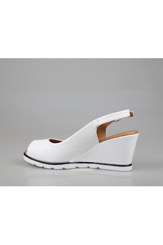 Pierre Cardin Pc-54596 Beyaz Kadın Topuklu Ayakkabı Beyaz