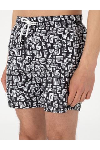 Pierre Cardin Erkek Siyah Deniz Şortu 50307957-vr046 Siyah