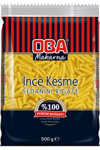 Oba İnce Kesme Makarna 500 G X 10 Adet Çoklu Aile Paketi