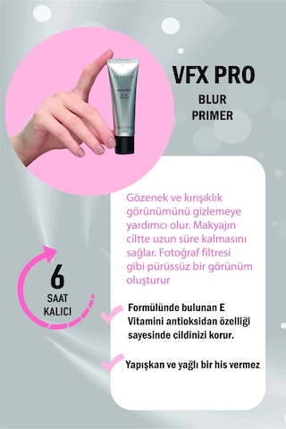 Farmasi Vfx Pro Blur Primer Makyaj Bazı 25 ML