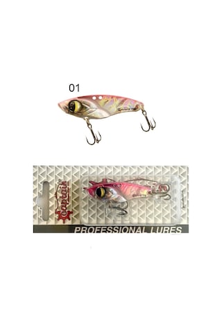 Captain Vertigal Metal Vibrasyon 10gr Lrf Suni Jig Yem