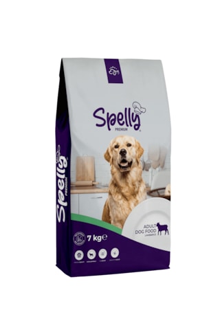 Spelly Premium Kuzu & Pirinçli Yetişkin Köpek Maması 7 KG