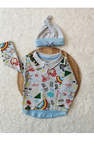 3lü Mavi Erkek Bebek Takım 3-6-9-12 -18ay Bebek Takımları Kıyafetleri Bebek Giyim Hediyelik mavi Mavi