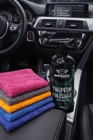 Torpido Parlatıcı Torpedo Polısher 500ml Ve 40 40 Mikrofiber Bez