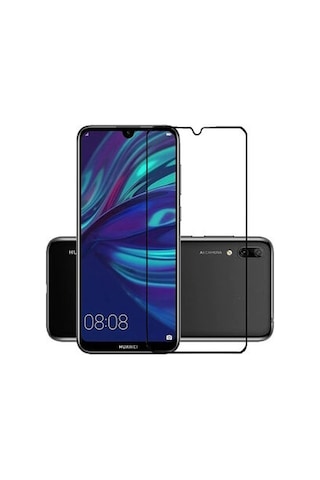 Lexroo Huawei Y7 Prime 2019 5d Cam Ekran Koruyucu - Siyah