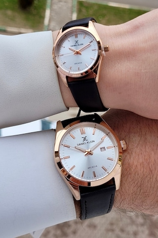 Daniel Klein Dkgnct2399 Sevgili Çift Kol Saati Rose Gold