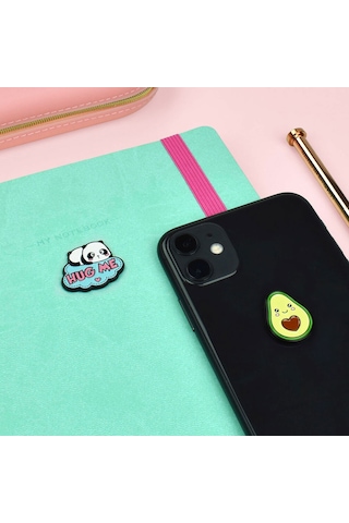 Legami Metal Sticker Seti Avokado-Panda K088499