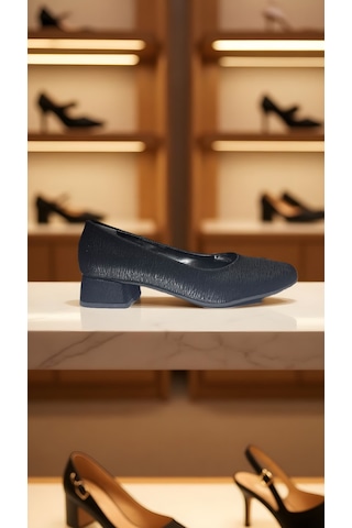 Altın Pabuç Kadın Topuklu Ayakkabı - Siyah Stiletto, Yumuşak İç Tabanlı Rahat Model Siyah