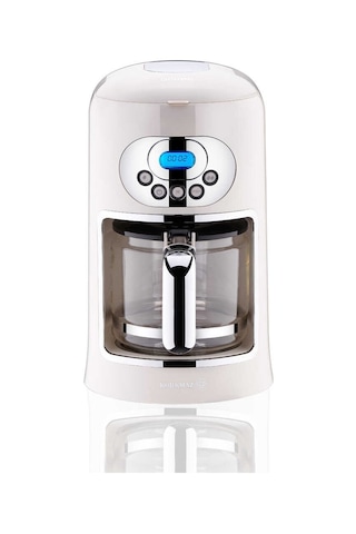 Korkmaz Drippa A866-01 900 W Lcdli Vanilya Filtre Kahve Makinesi