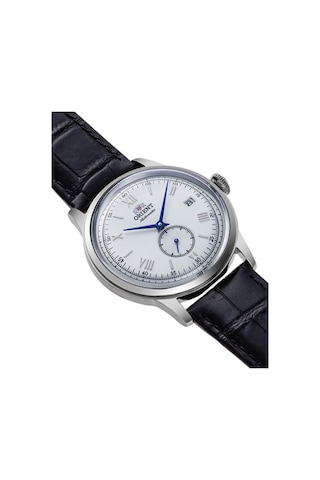 Orient Kurmalı Otomatik Deri Siyah Beyaz Kadran 38 Mm Erkek Kol Saati