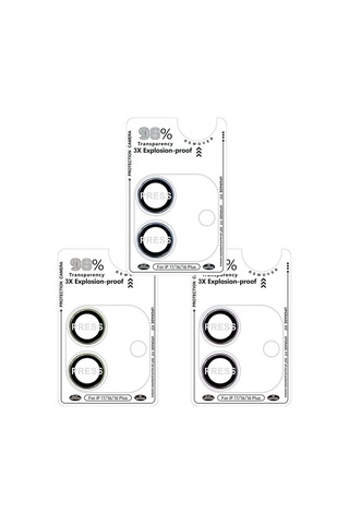 Binano Apple Uyumlu iPhone 17 Aır Safir Siyah Kamera Koruyucu Siyah