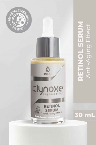 Clynoxe Retinol Serum, Gece Serumu, Vitamin A Serum, 30 Ml