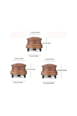 Motion003 1 Adet Choxıla Ahsap Sapli Paslanmaz Celik Tabanli 58 Mm Kahve Sıkma Aleti Espresso Dagıtım Aracı Ev Ve Profesyonel Baristalar Icin Ahşap