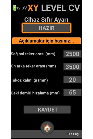 Çekme Karavan Kolay Dengeleme Cihazı