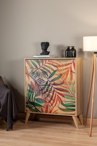 Ricky Mix / 4 Raflı 4 Kapaklı Çok Amaçlı Mutfak Dolabı Banyo Dolabı Çok Amaçlı Dolap