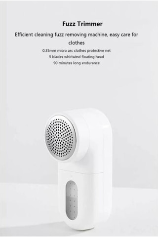 Xiaomi Giysi Tüy Tiftik Kesme Makinesi Beyaz