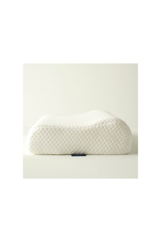 Bella Maison Boyun Destekli Ortopedik Visco Yastık Beyaz 55x35x12x10 Cm Beyaz