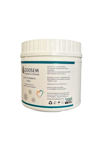 Zeosem Zeolit Ayak Ve Banyo Tozu 500gr