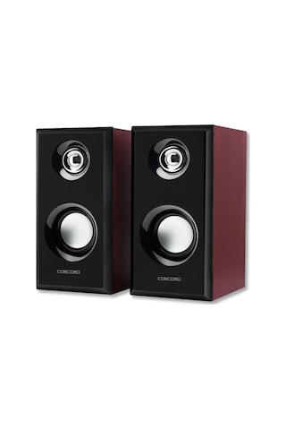 C-8003 Pc Hoparlör Usb 2.0 Ahşap Desen
