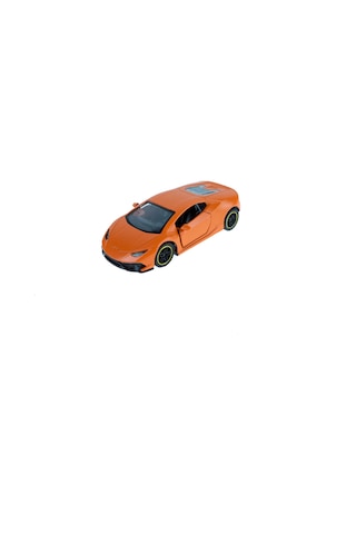 Oyuncak Metal Çek Bırak Süper Sport Araba Turuncu 11 Cm