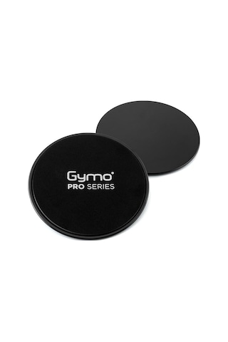 Gymo Core Slider Pilates Egzersiz Kayar Disk Siyah