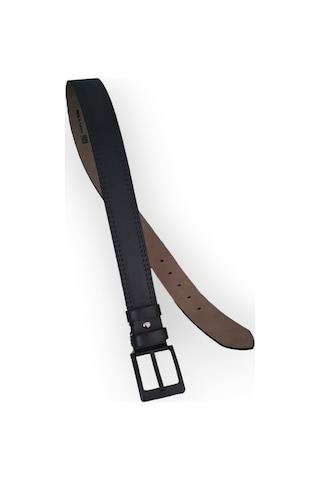 Vinneks Kalın Çift Dikiş Baskılı Spor Erkek Kemeri 4.5 CM