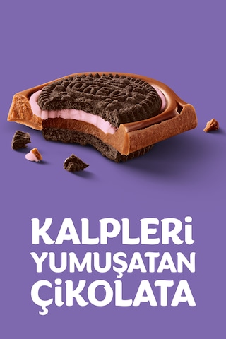 Milka Oreo Sandwich Çilekli Tablet Çikolata 6 x 92 G