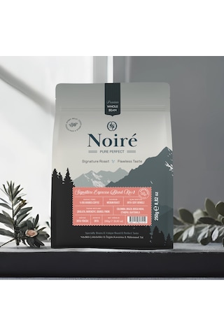 Noire Signature Espresso Blend 1 250g %100 Arabica Blend Çekirdek