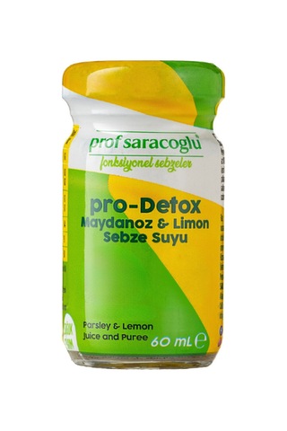 Pro Detox Organik Maydanoz & Limon Shot 5 X 60 ML