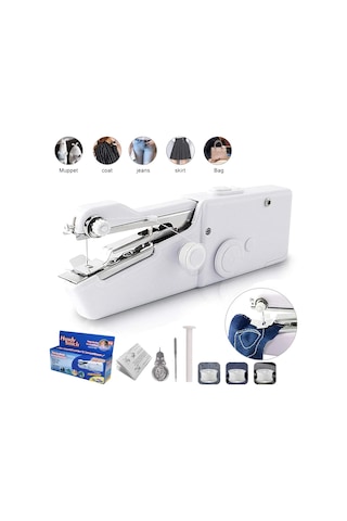 Taşınabilir, Kablosuz, Denim Kumaş Dikimi Yetenekli, El Dikiş Makinası 4604