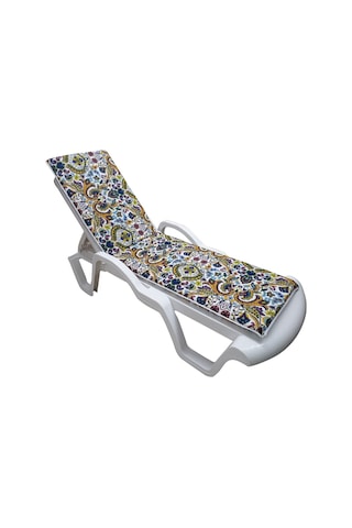 Mirzademarket Şezlong Minderi Median Pam./Pol. Kumaş Fermuarlı-Şal