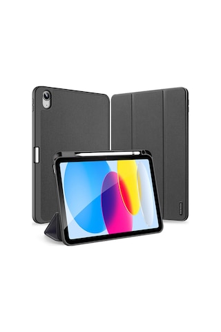 Dux Ducis Apple Uyumlu iPad 10.2 2022 Kılıf Domo Series Kalem Bölmeli Mıknatı