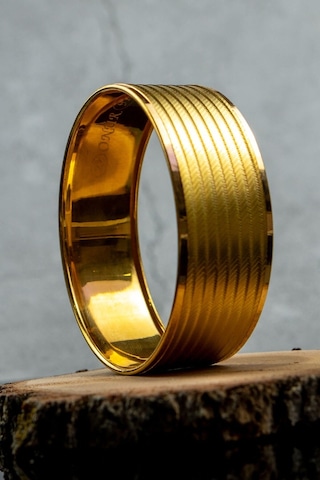 22 Ayar İşçiliksiz Trabzon Desen Bilezik 25 Gr