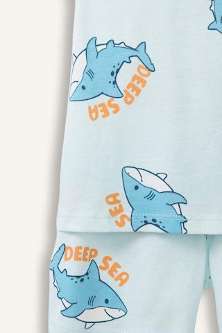 Defacto Hayvan Baskılı 2li Pijama Nane Yeşili Takımı Erkek Bebek H5394a526hsgn1027 Yeşil-gn1027