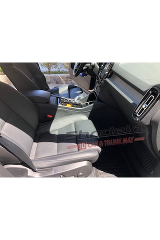 2018-2024 Volvo Xc40 3d Kauçuk Kokusuz Havuzlu Paspas