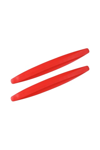 Evrensel Araba Tampon Koruyucu Şerit Karbon Fiber Vücut Kazanmaya Dayanıklı Şerit Otomobil Koruması Gray, Large