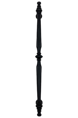 Muse Desenli Siyah Metal Dolap Kulpu Mobilya Ve Mutfak Dolap Kulpu Siyah 160mm 1 Adet Siyah
