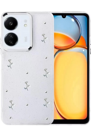 Mey İthalat Redmi 13c Fiyonk Desenli Kapak - Desen 4