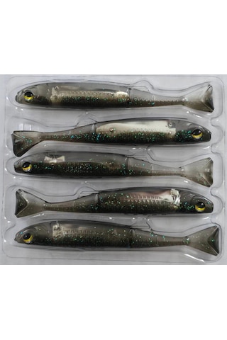Tokyotackle Wiggle Real Fish Silikon Balık Yem 7.5cm 5'li Paket