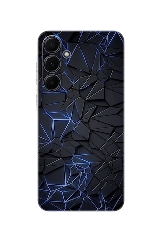 Samsung Galaxy A55 Sm-a556e Uyumlu Kılıf Desen Baskı Silikon Karmaşık Design Stk:1874